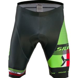 Pánske cyklistické nohavice Silvini Team MP838 zelená